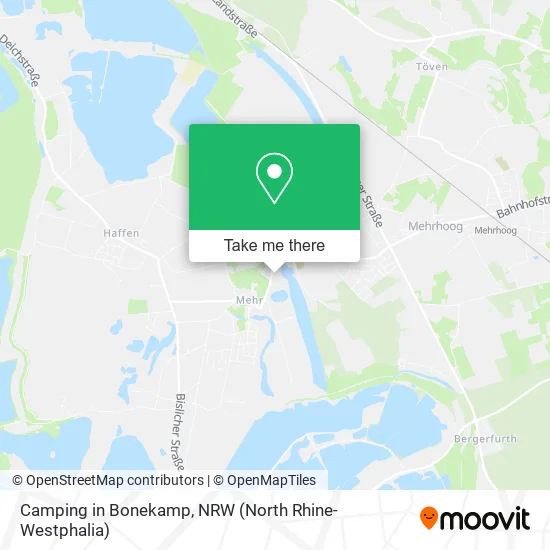 Карта Camping in Bonekamp