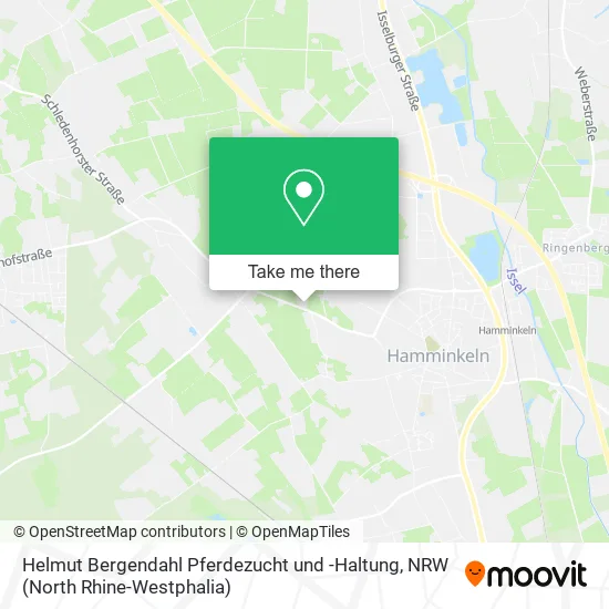 Карта Helmut Bergendahl Pferdezucht und -Haltung