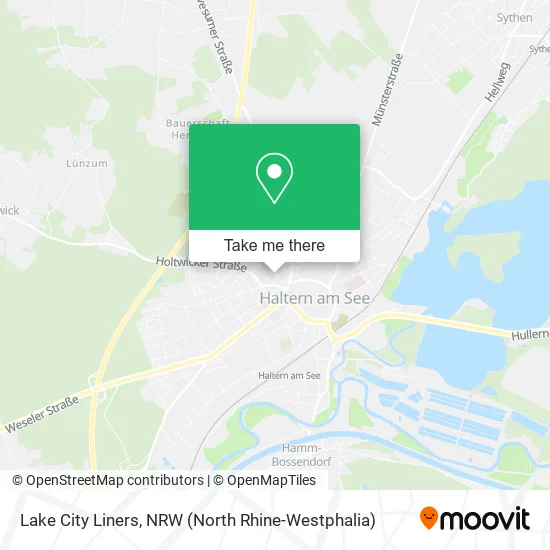 Карта Lake City Liners