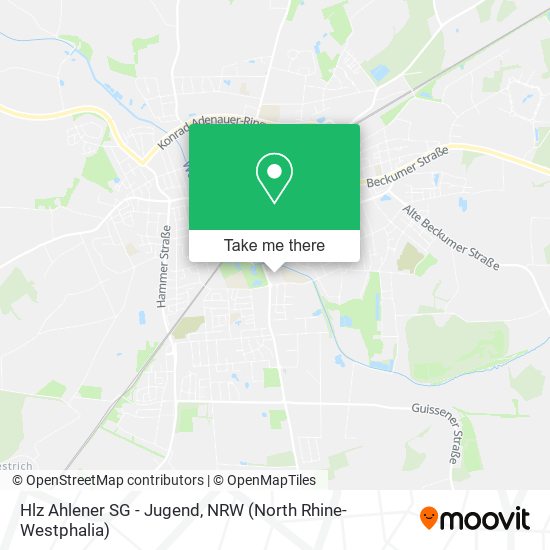 Hlz Ahlener SG - Jugend map