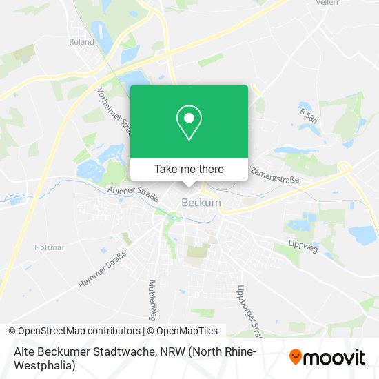 Alte Beckumer Stadtwache map