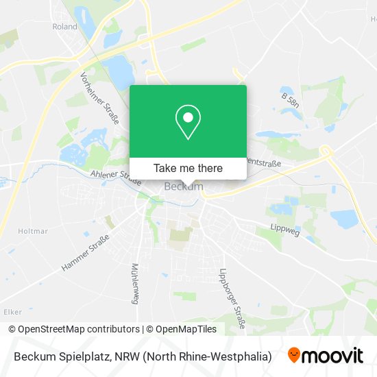 Карта Beckum Spielplatz