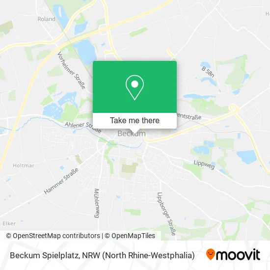 Карта Beckum Spielplatz
