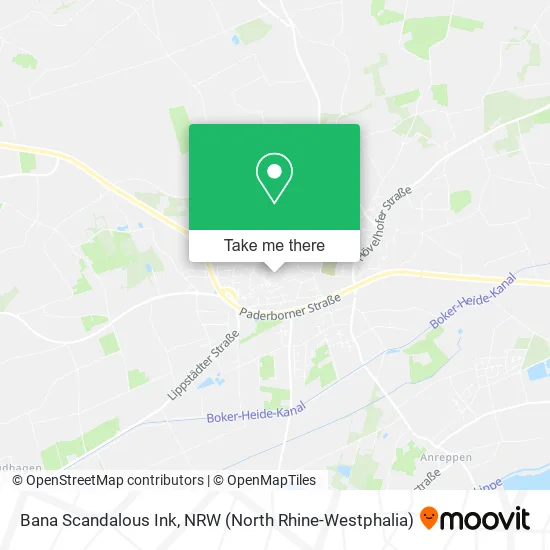 Bana Scandalous Ink map