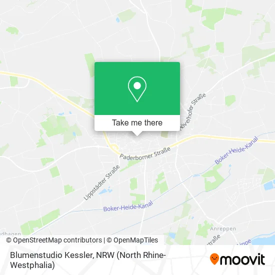 Карта Blumenstudio Kessler