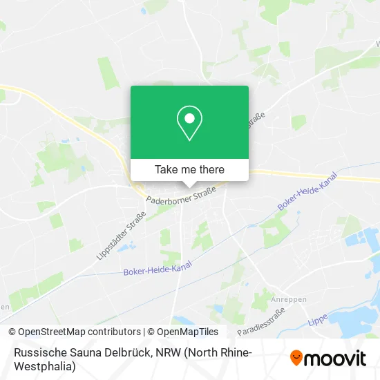 Карта Russische Sauna Delbrück