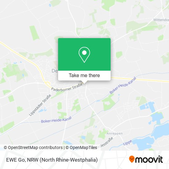 EWE Go map