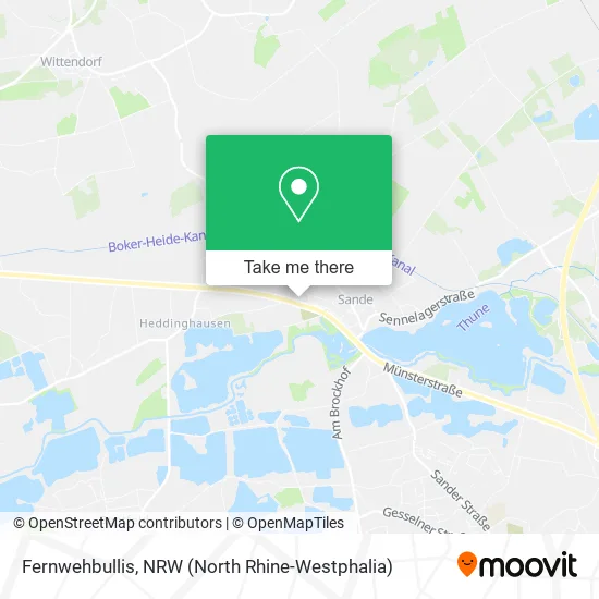 Карта Fernwehbullis