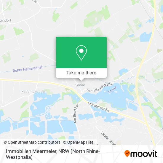 Карта Immobilien Meermeier