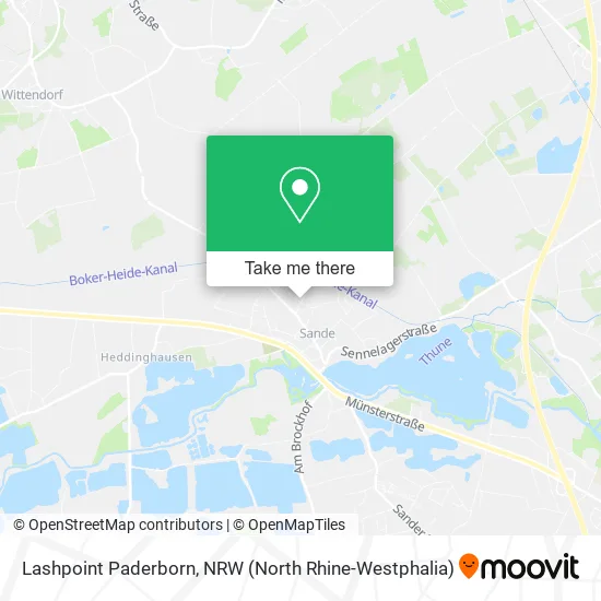 Карта Lashpoint Paderborn