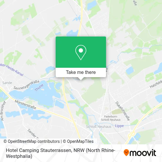 Hotel Camping Stauterrassen map