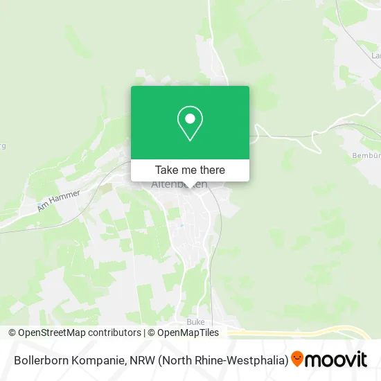 Карта Bollerborn Kompanie