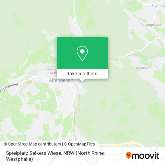 Карта Spielplatz Selkers Wiese