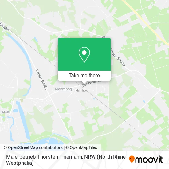 Карта Malerbetrieb Thorsten Thiemann