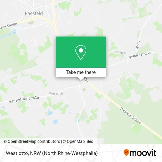 Westlotto map