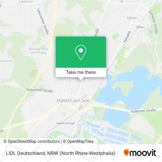 LIDL Deutschland map