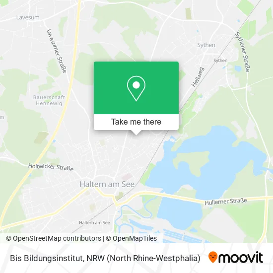 Bis Bildungsinstitut map