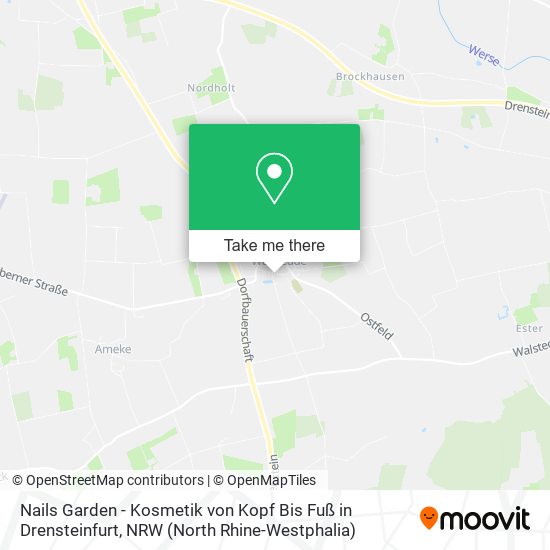 Nails Garden - Kosmetik von Kopf Bis Fuß in Drensteinfurt map