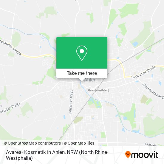 Avarea- Kosmetik in Ahlen map