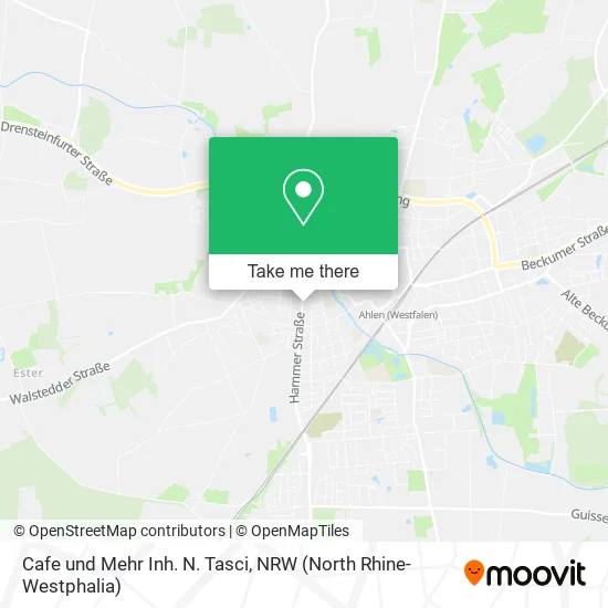 Карта Cafe und Mehr Inh. N. Tasci