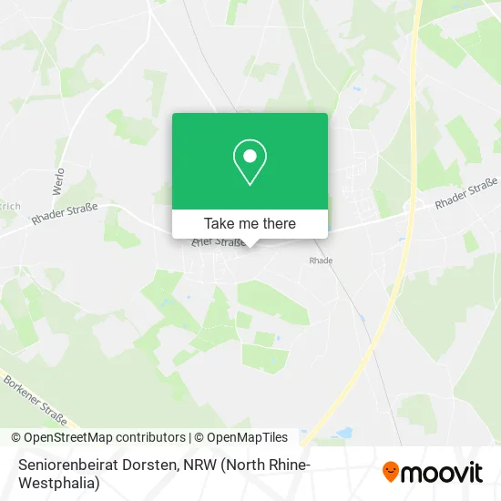 Карта Seniorenbeirat Dorsten