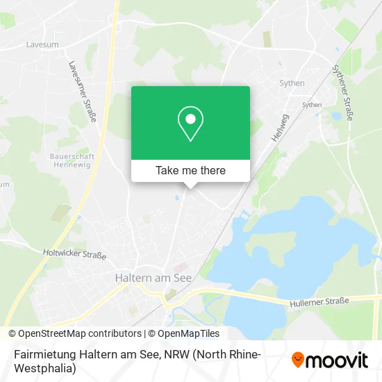 Карта Fairmietung Haltern am See