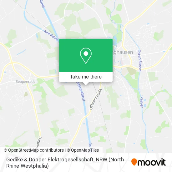 Карта Gedike & Döpper Elektrogesellschaft