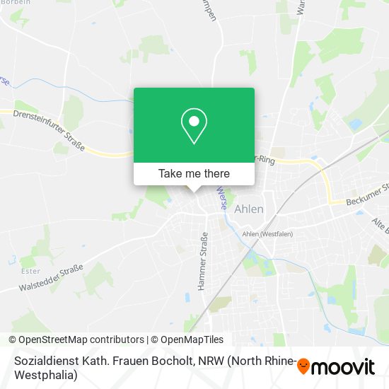 Sozialdienst Kath. Frauen Bocholt map
