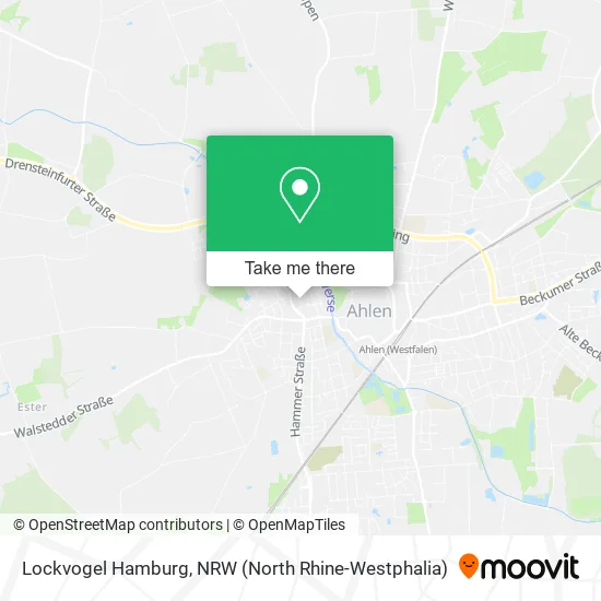 Карта Lockvogel Hamburg