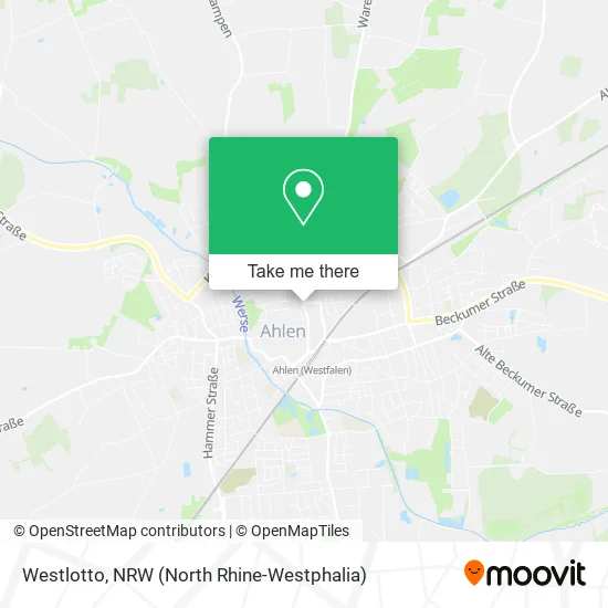 Westlotto map