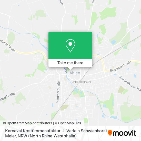 Karneval Kostümmanufaktur U. Verleih Schwienhorst Meier map