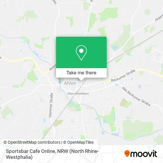 Sportsbar Cafe Online map