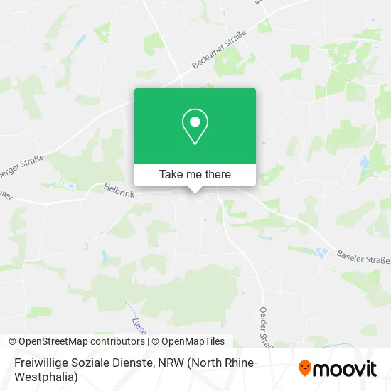 Карта Freiwillige Soziale Dienste