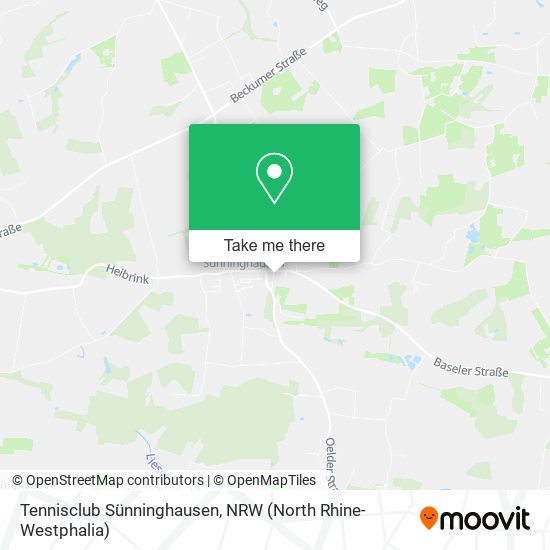 Tennisclub Sünninghausen map