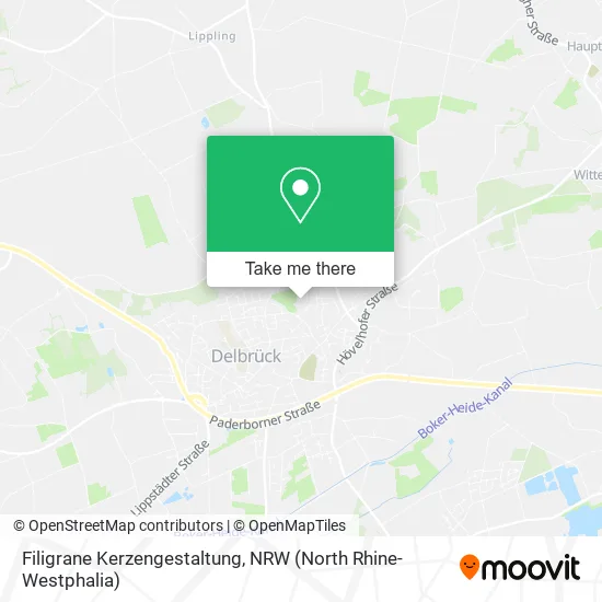 Карта Filigrane Kerzengestaltung