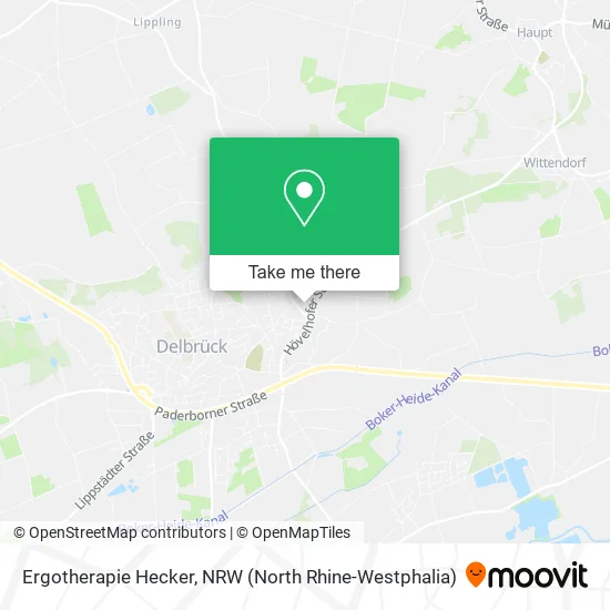 Карта Ergotherapie Hecker