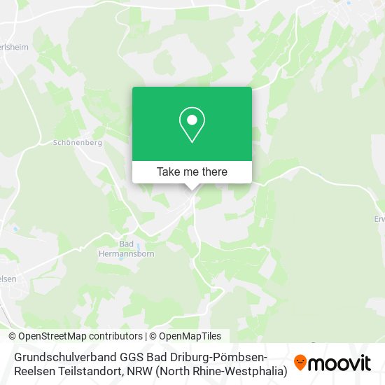 Grundschulverband GGS Bad Driburg-Pömbsen-Reelsen Teilstandort map
