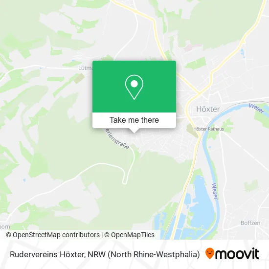 Карта Rudervereins Höxter