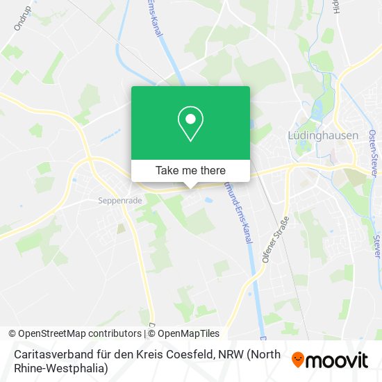 Caritasverband für den Kreis Coesfeld map