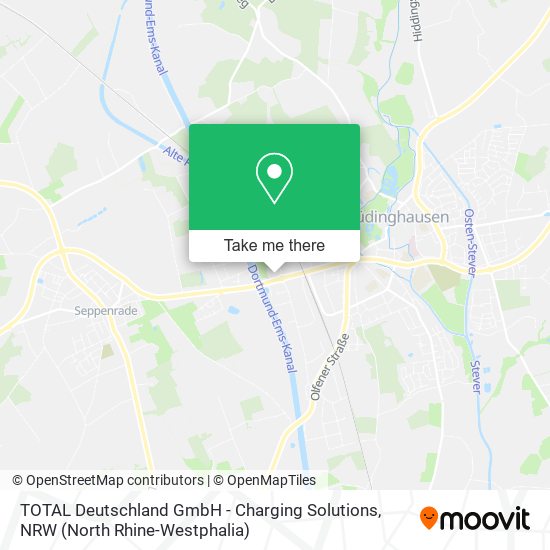 TOTAL Deutschland GmbH - Charging Solutions map