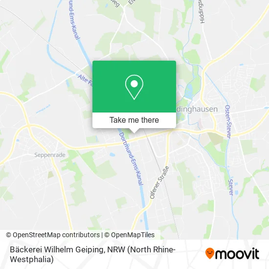 Карта Bäckerei Wilhelm Geiping