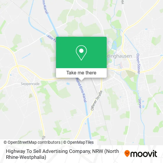 Highway To Sell Advertising Company map