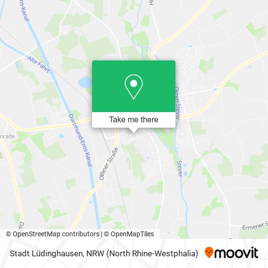 Stadt Lüdinghausen map