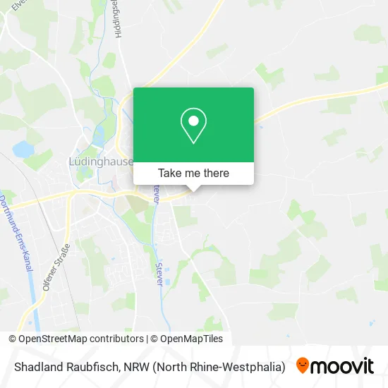 Shadland Raubfisch map