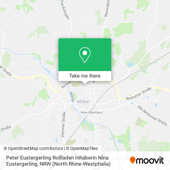 Peter Eustergerling Rollladen Inhaberin Nina Eustergerling map