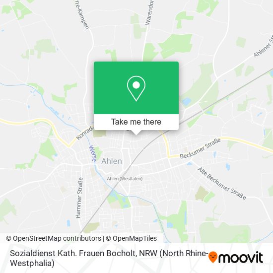 Sozialdienst Kath. Frauen Bocholt map