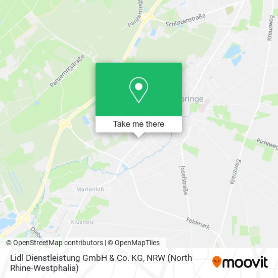 Lidl Dienstleistung GmbH & Co. KG map