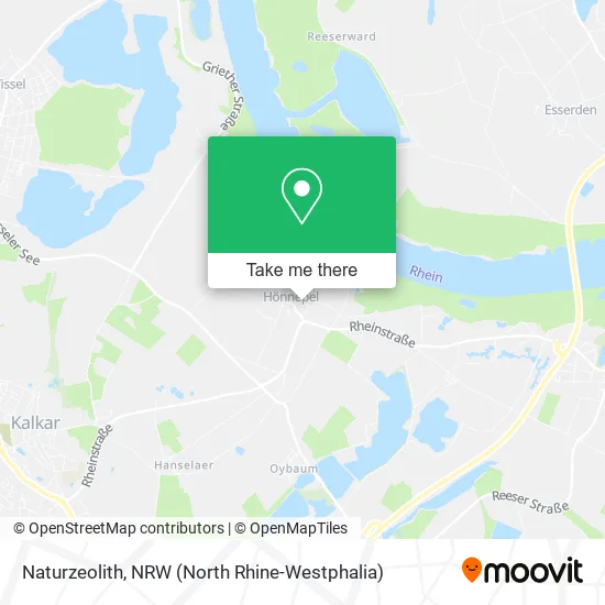 Карта Naturzeolith