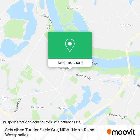 Карта Schreiben Tut der Seele Gut