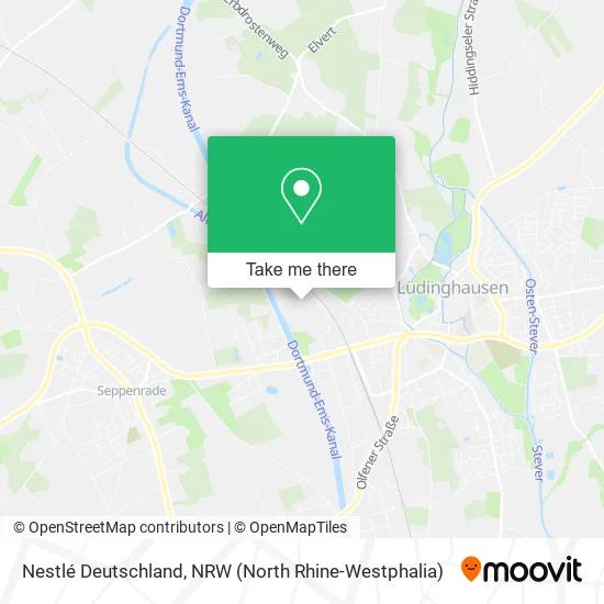 Карта Nestlé Deutschland